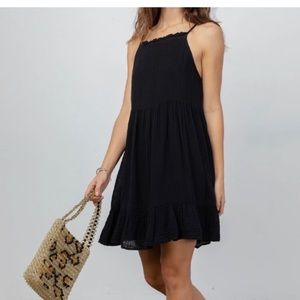 Rails Candace Sleeveless Black Dress NWT